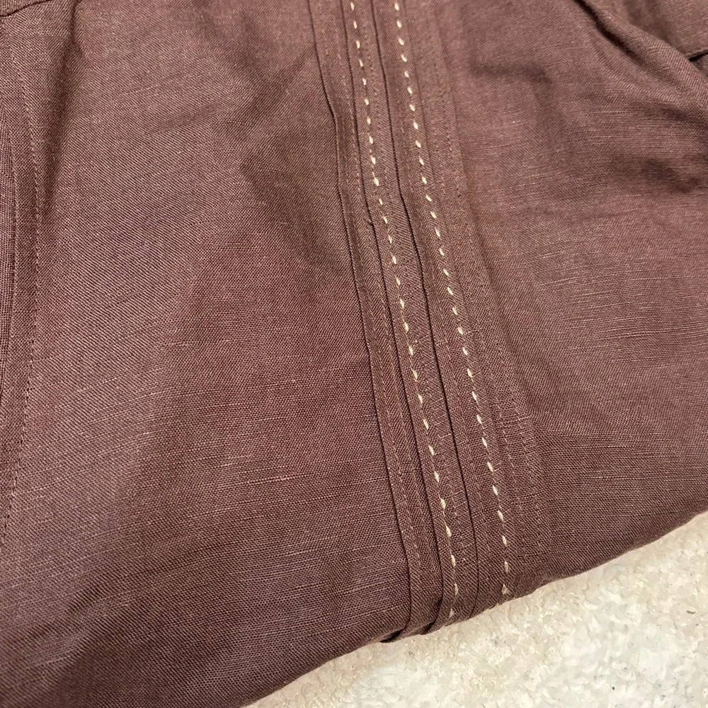 Cubavera Rich Brown Casual Shirt - Picture 5 of 7